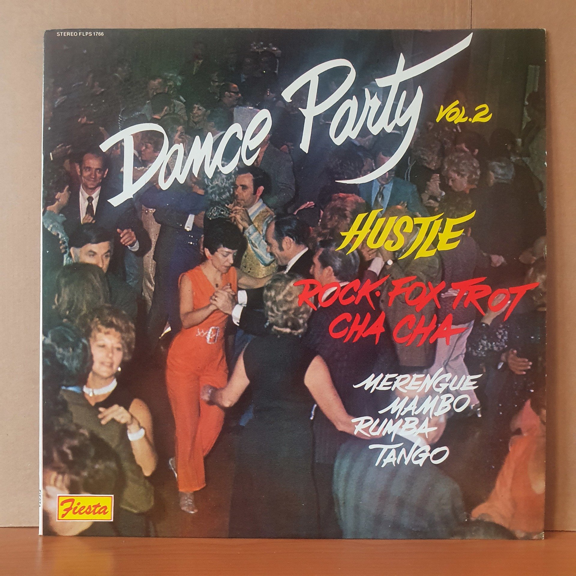 DANCE PARTY VOL.2 / MERENGUE, MAMBO, RUMBA, TANGO (1972) - LP 2.EL PLAK