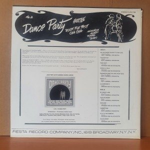 DANCE PARTY VOL.2 / MERENGUE, MAMBO, RUMBA, TANGO (1972) - LP 2.EL PLAK