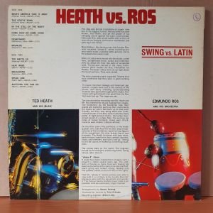 TED HEATH VS EDMUNDO ROS - SWING VS LATIN (1963) - LP 2.EL PLAK