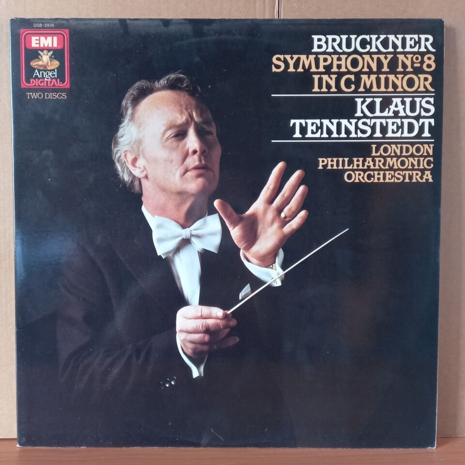 BRUCKNER: SYMPHONY NO. 8 IN C MINOR / LONDON PHILHARMONIC ORCHESTRA, KLAUS TENNSTEDT (1983) - 2LP 2.EL PLAK