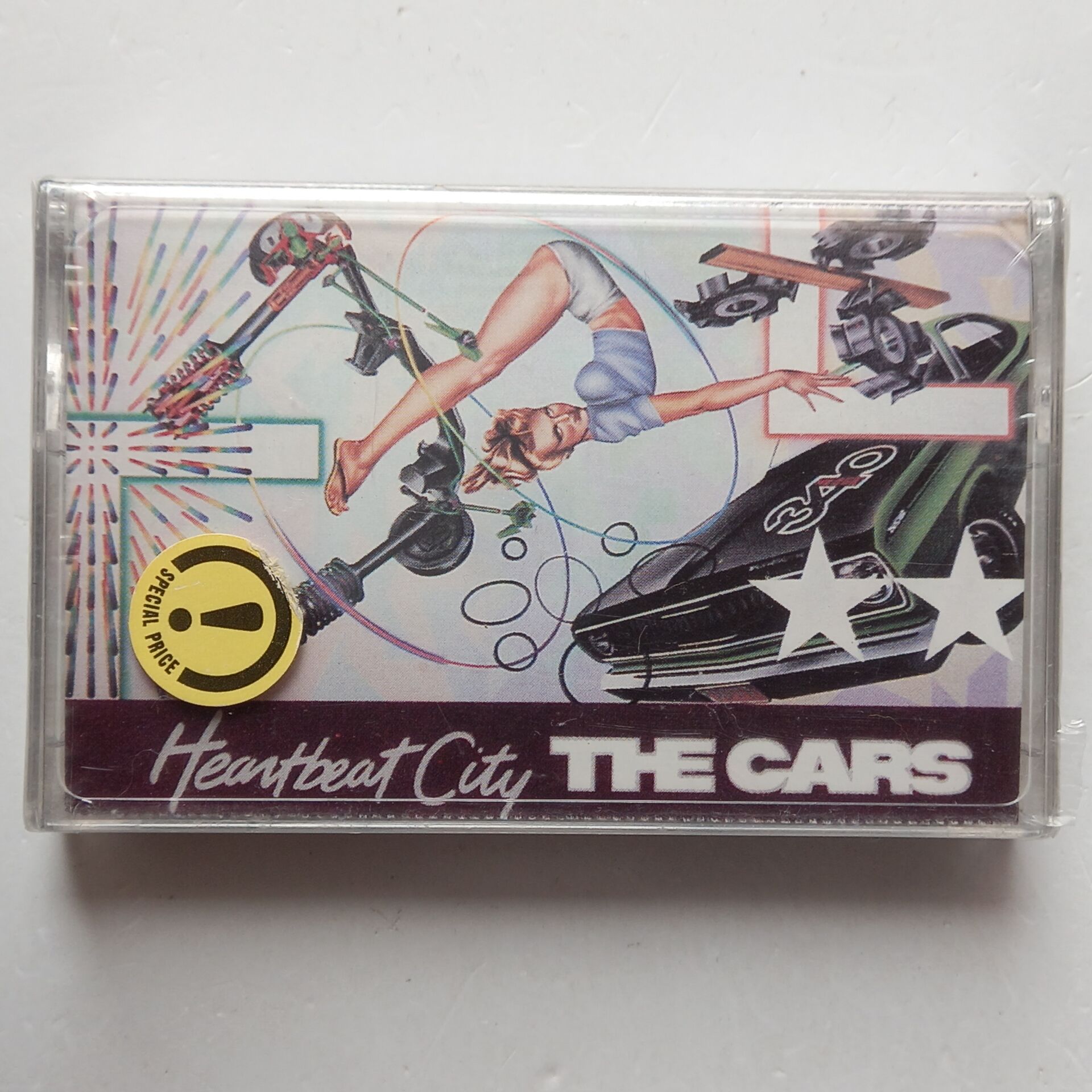 THE CARS - HEARTBEAT CITY (1984) - KASET SIFIR