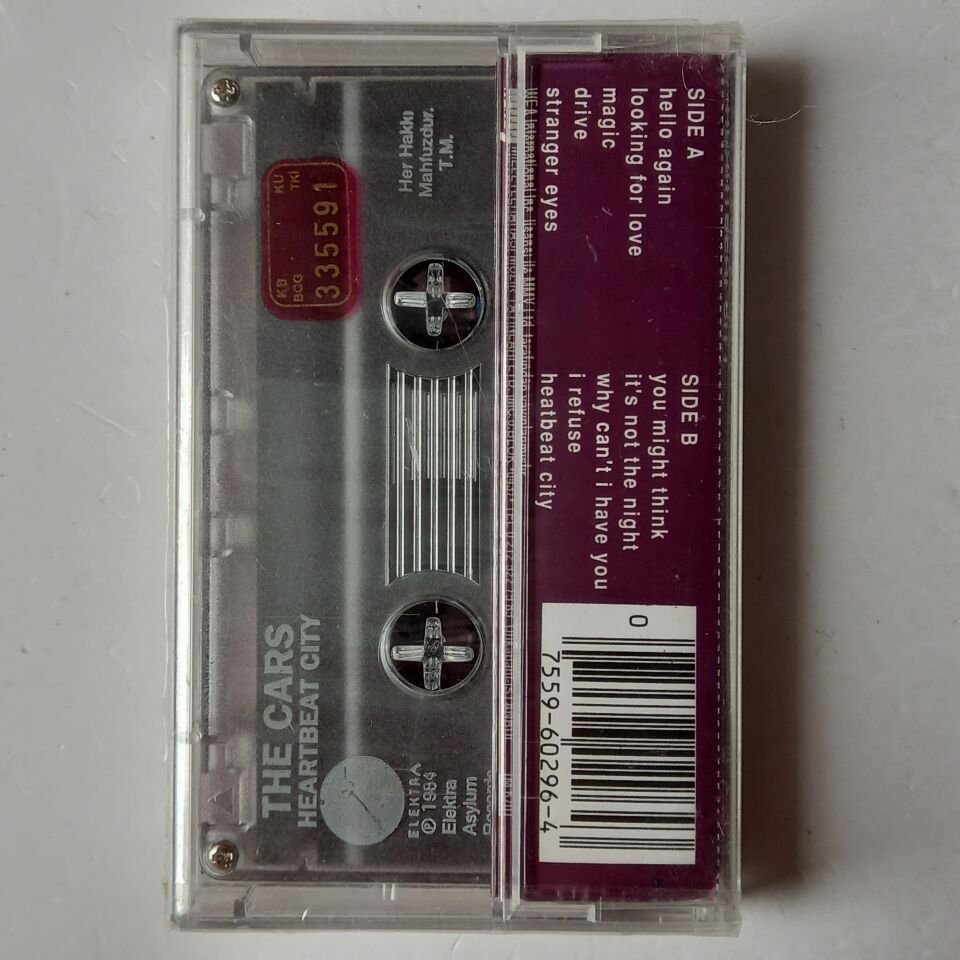THE CARS - HEARTBEAT CITY (1984) - KASET SIFIR
