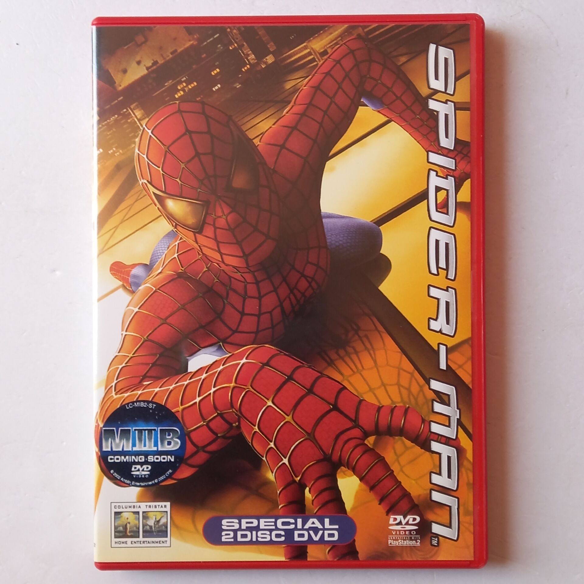 SPIDER-MAN - TOBEY MAGUIRE, KIRSTEN DUNST, WILLEM DAFOE - 2DVD 2.EL