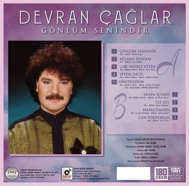 DEVRAN ÇAĞLAR - GÖNLÜM SENİNDİR (1991) - LP SIFIR PLAK