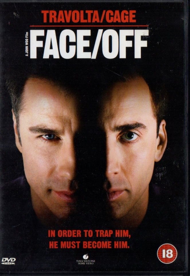 FACE OFF - NICHOLAS CAGE - JOHN TRAVOLTA - DVD 2.EL TÜRKÇE ALTYAZI YOKTUR