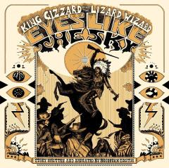 KING GIZZARD & THE LIZARD WIZARD - EYES LIKE THE SKY (2013) - LP 45RPM ORANGE COLOURED 2018 EDITION SIFIR PLAK