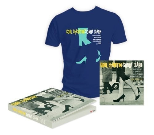 SONNY CLARK - COOL STRUTTIN' (1958) - LP + TSHIRT MEDIUM BLUE NOTE 2009 EDITION BOX SIFIR PLAK