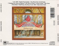 STYX - PARADISE THEATER (1981) - CD 2.EL