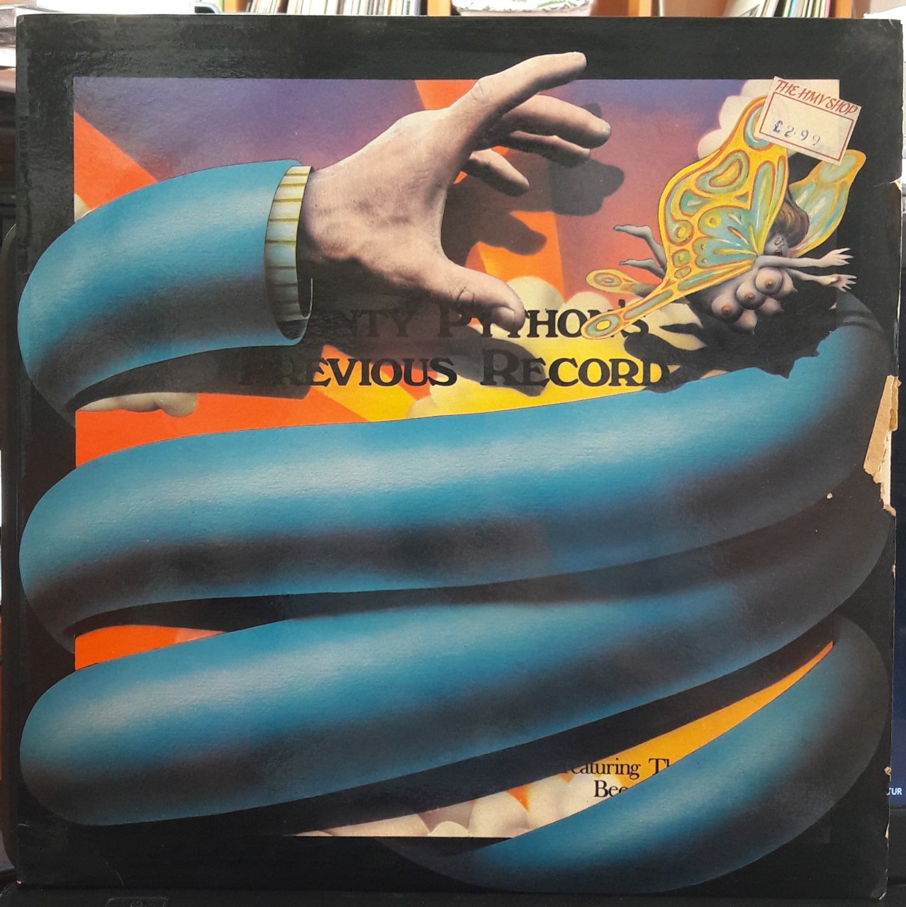 MONTY PYTHON - MONTY PYTHON'S PREVIOUS RECORD (1972) - PLAK 2.EL