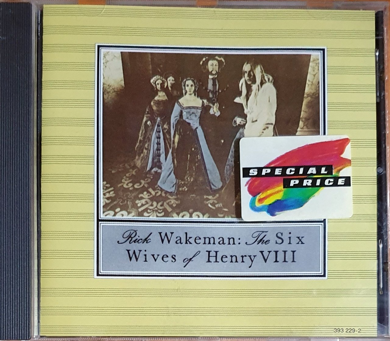 RICK WAKEMAN - THE SIX WIVES OF HENRY VIII (1973) - CD REMASTERED A&M RECORDS 2.EL