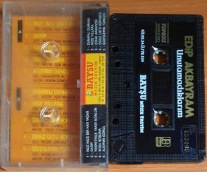 EDİP AKBAYRAM - UNUTAMADIKLARIM (1992) - KASET 2.EL