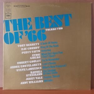 THE BEST OF '66 VOLUME TWO / TONY BENNETT, RAY CONNIFF, PERCY FAITH, JERRY VALE, ANDY WILLIAMS, BARBRA STREISAND (1967) - LP 2.EL PLAK
