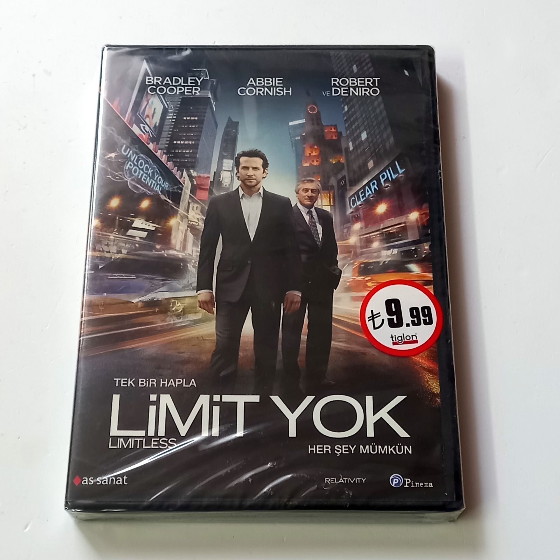 LİMİT YOK / LIMITLESS - BRADLEY COOPER, ABBIE CORNISH, ROBERT DE