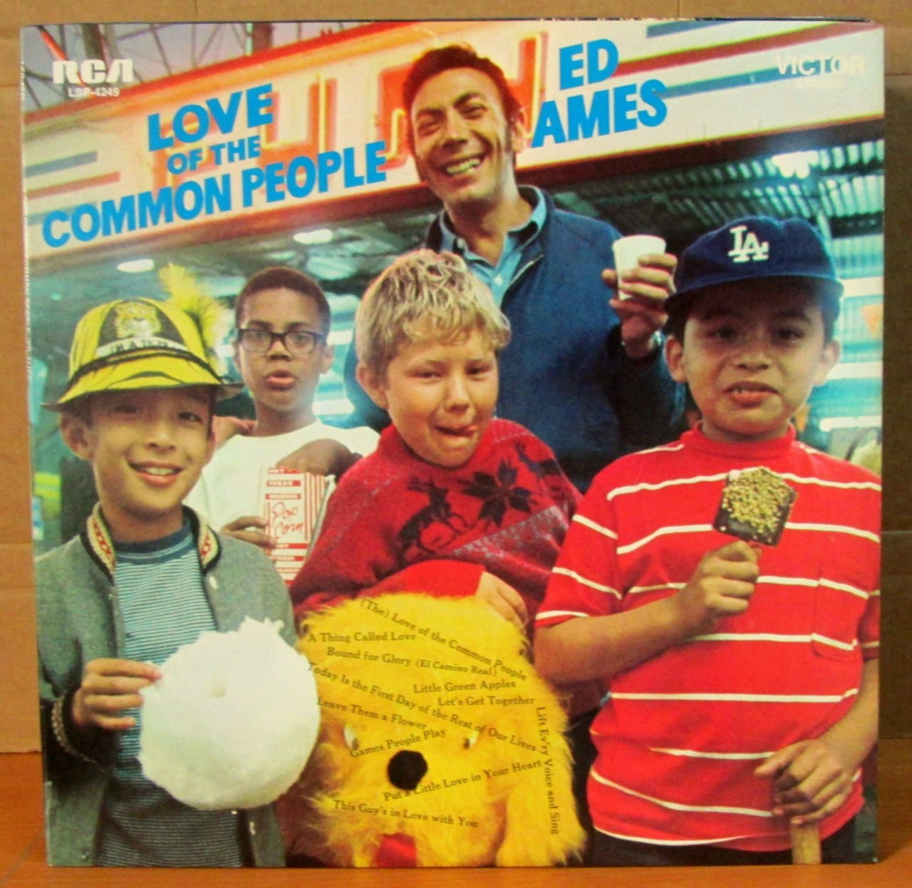 ED AMES - LOVE OF THE COMMON PEOPLE LP 2.EL