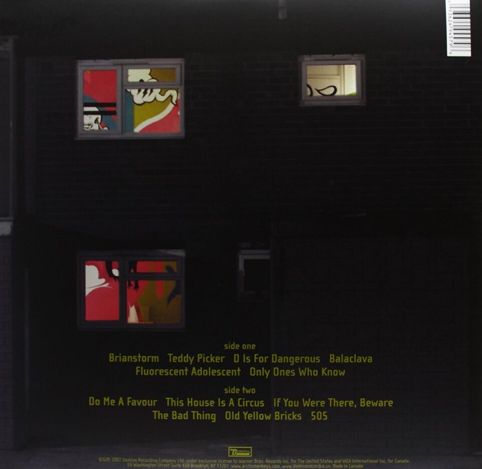 ARCTIC MONKEYS - FAVOURITE WORST NIGHTMARE (2007) - LP 2021 EDITION REISSUE SIFIR PLAK