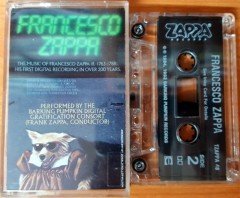 FRANK ZAPPA - FRANCESCO ZAPPA CASSETTE MADE IN ENGLAND ''USED''