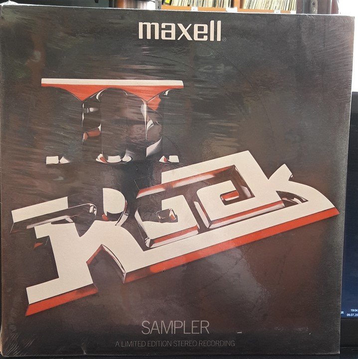 MAXELL ROCK SAMPLER A LIMITED EDITION STEREO RECORDING - SIFIR PLAK