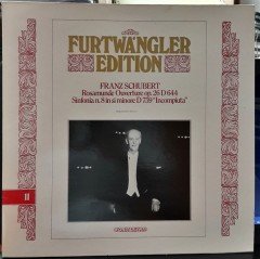 FURTWÄNGLER EDITION - SCHUBERT: ROSAMUNDE OUVERTURE, SYMPHONY NO.8, BERLINER PHILHARMONIKER, WILHELM FURTWÄNGLER (1981) - PLAK 2.EL