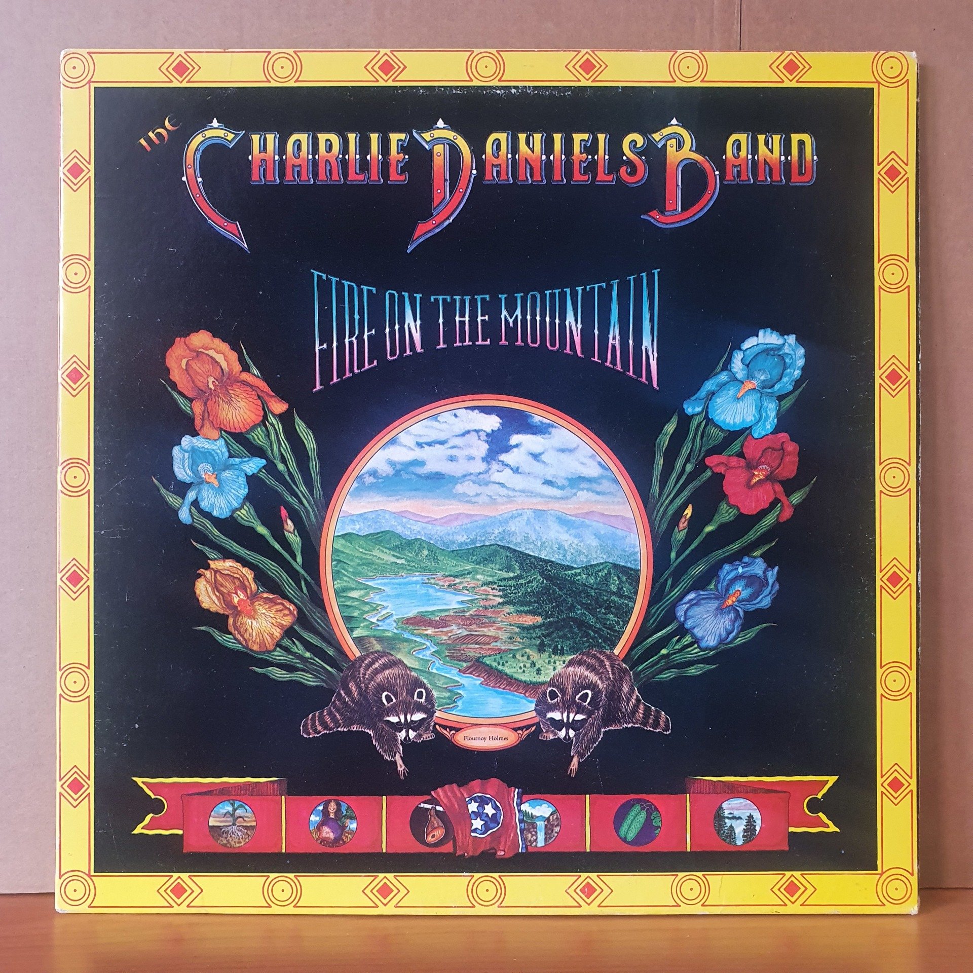 THE CHARLIE DANIELS BAND - FIRE ON THE MOUNTAIN (1974) - LP 2.EL PLAK