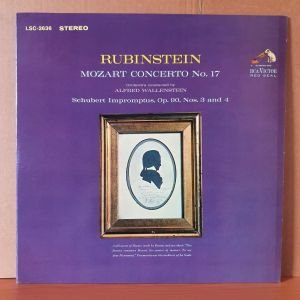 MOZART: CONCERTO NO.17 / RUBINSTEIN - LP 2.EL PLAK