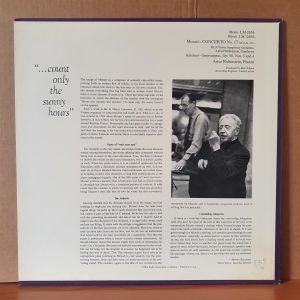 MOZART: CONCERTO NO.17 / RUBINSTEIN - LP 2.EL PLAK