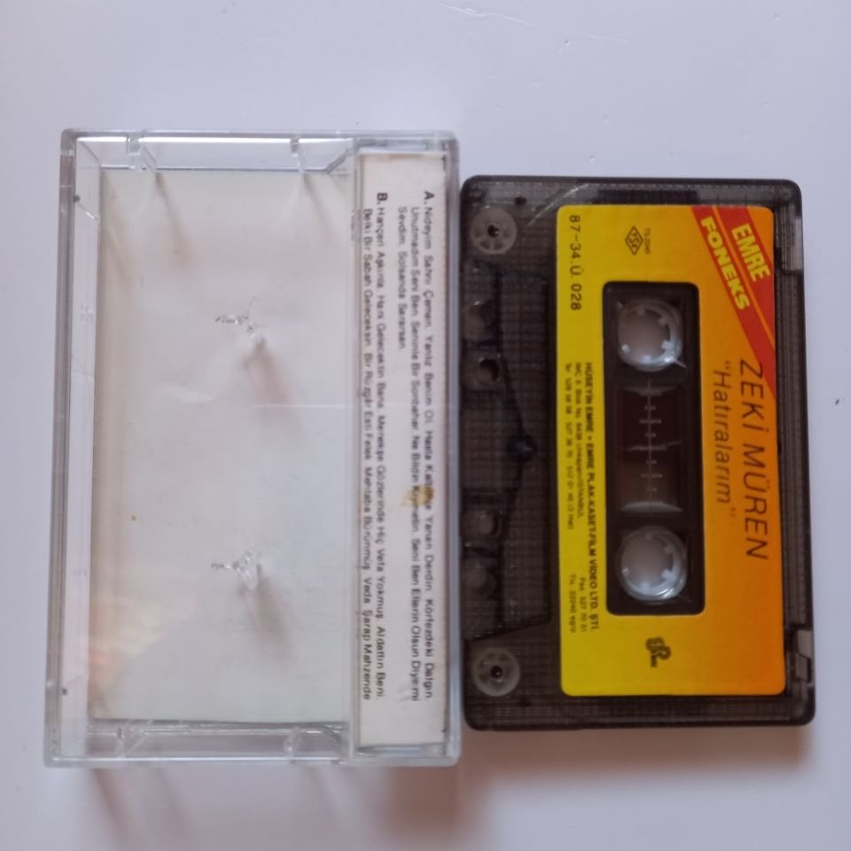 ZEKİ MÜREN - HATIRALARIM / ZEKİ MÜREN 2 (1987) -  KASET 2.EL