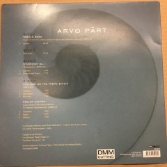 ARVO PART - TABULA RASA, SYM.NO.1. CONGRESS ORCHESTRA 2012 2.EL 2PLAK