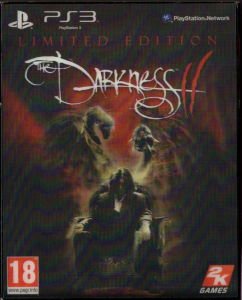 DARKNESS II - LIMITED EDITION - POSTER & HOLOGRAM KAPAK - PS3 PLAYSTATION 3 OYUNU 2.EL