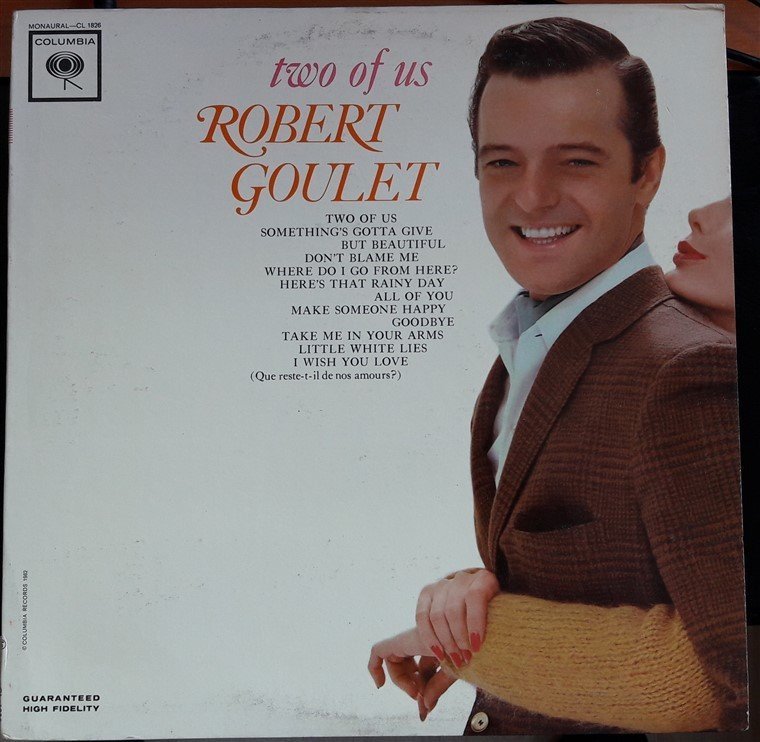 ROBERT GOULET - TWO OF US - 2.EL PLAK