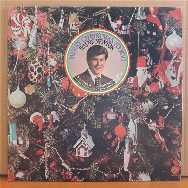 WAYNE NEWTON - MERRY CHRISTMAS TO YOU - LP 2.EL 2PLAK