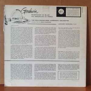 GERSHWIN - RHAPSODY IN BLUE (1956) - LP 2.EL PLAK