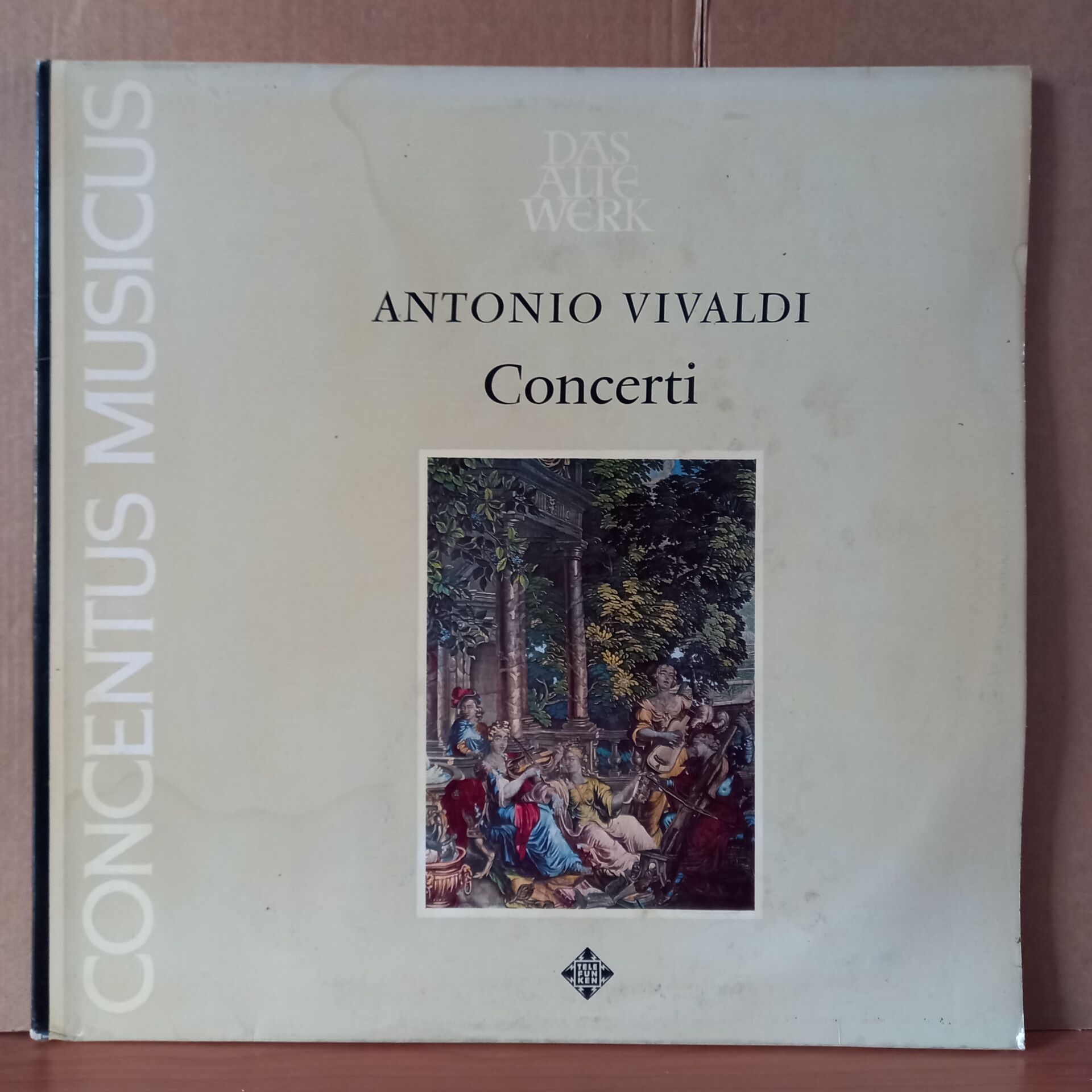 ANTONIO VIVALDI CONCERTI / CONCENTUS MUSICUS WIEN, NIKOLAUS HARNONCOURT (1976) - LP 2.EL PLAK