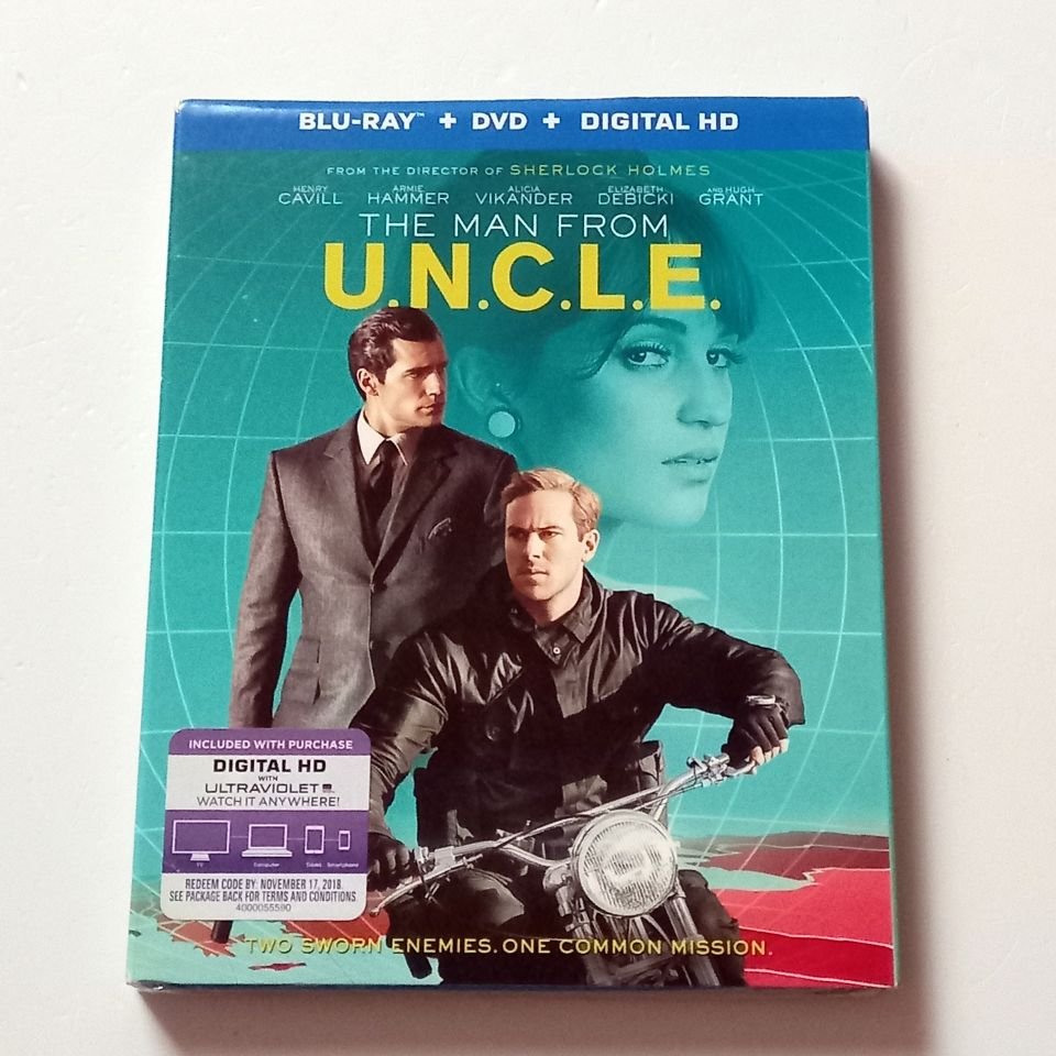 THE MAN FROM U.N.C.L.E - HENRY CAVILL, ARMIE HAMMER, ALICIA VIKANDER - YÖN.: GUY RITCHIE - BLU-RAY + DVD SLIPCASE SIFIR 1. BÖLGE TR ALTYAZI YOKTUR