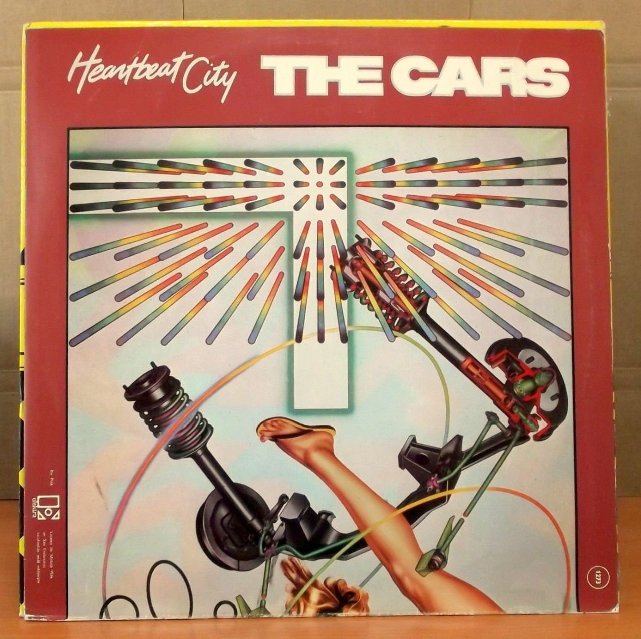 THE CARS - HEARTBEAT CITY - LP YERLİ BASKI 2.EL