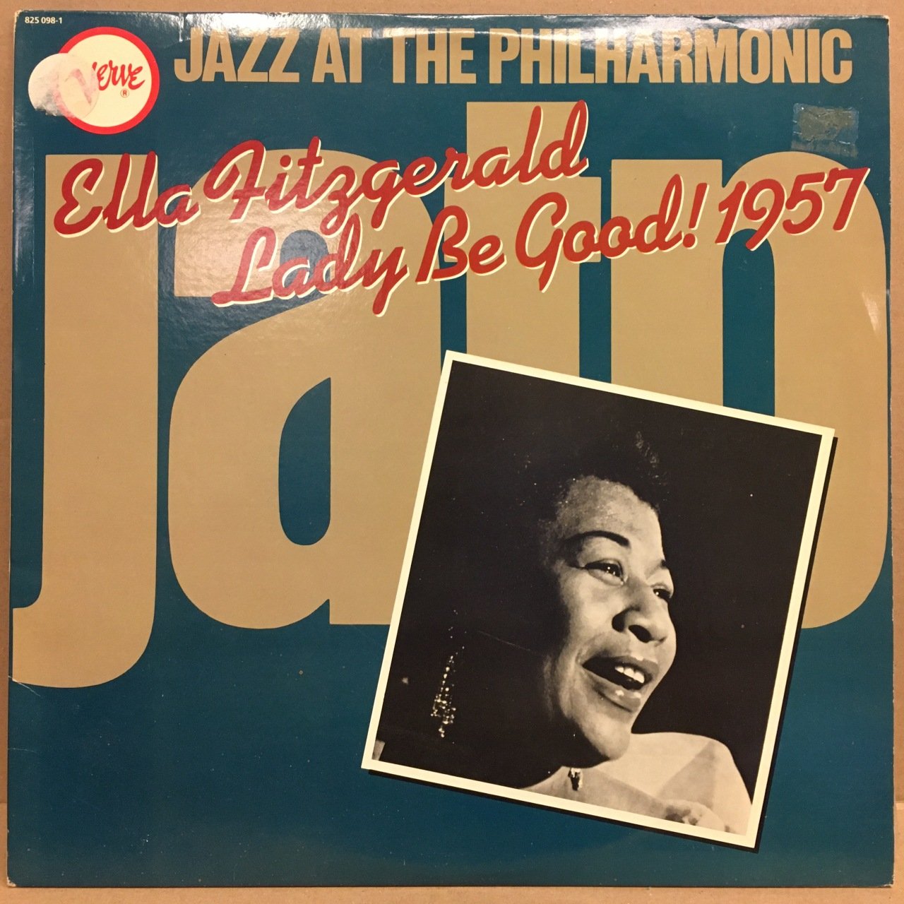 ELLA FITZGERALD LADY BE GOOD! 1957 JAZZ AT THE PHILHARMONIC 1985 2.EL PLAK
