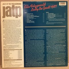 ELLA FITZGERALD LADY BE GOOD! 1957 JAZZ AT THE PHILHARMONIC 1985 2.EL PLAK