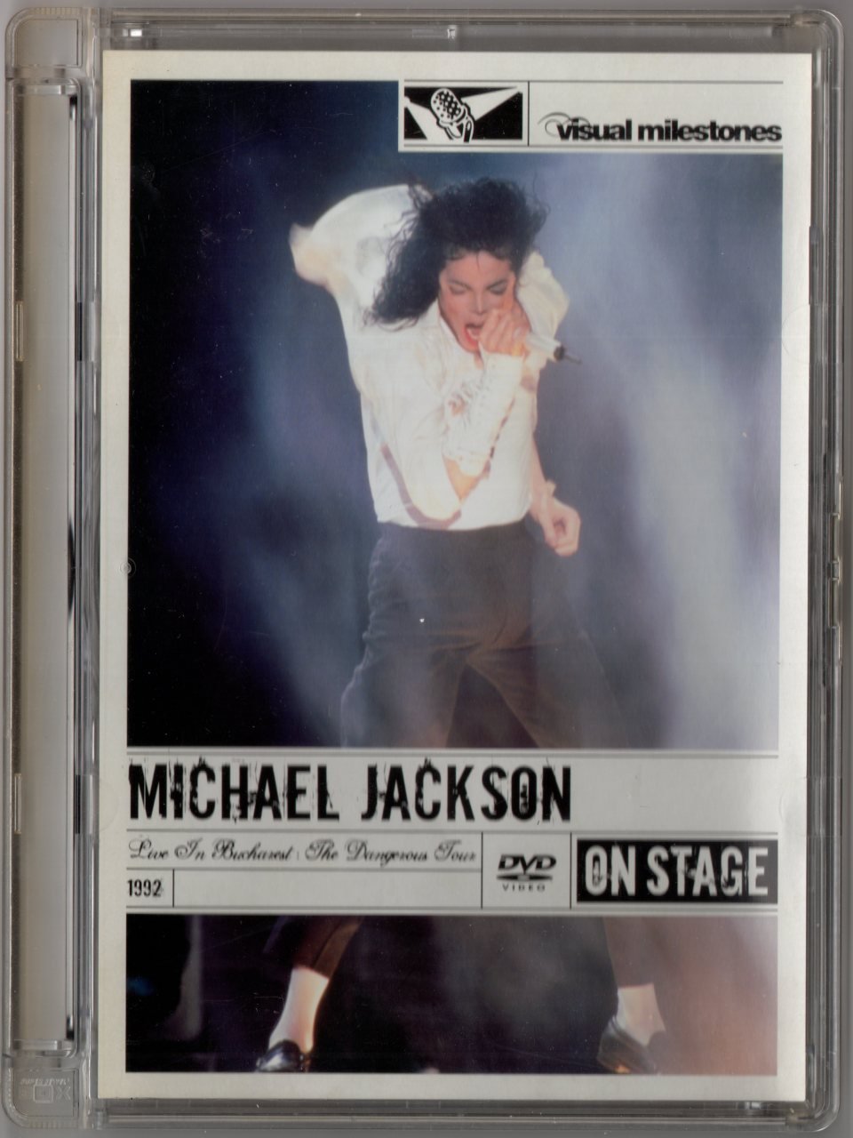 MICHAEL JACKSON - LIVE IN BUCHAREST: THE DANGEROUS TOUR 1992 (2007) - JEWEL CASE DVD 2.EL