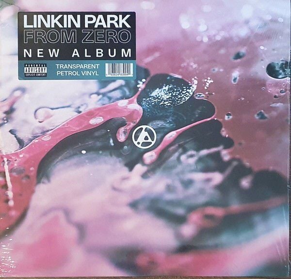 LINKIN PARK - FROM ZERO (2024) - LP TRANSPARENT PETROL COLOURED SIFIR PLAK