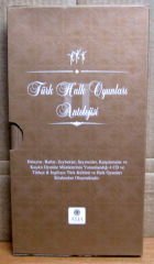 TÜRK HALK OYUNLARI ANTOLOJİSİ - 4CD + KİTAP 2.EL