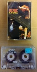 AC/DC - LIVE 1992 CASSTTE MMY MADE IN TURKEY ''USED''