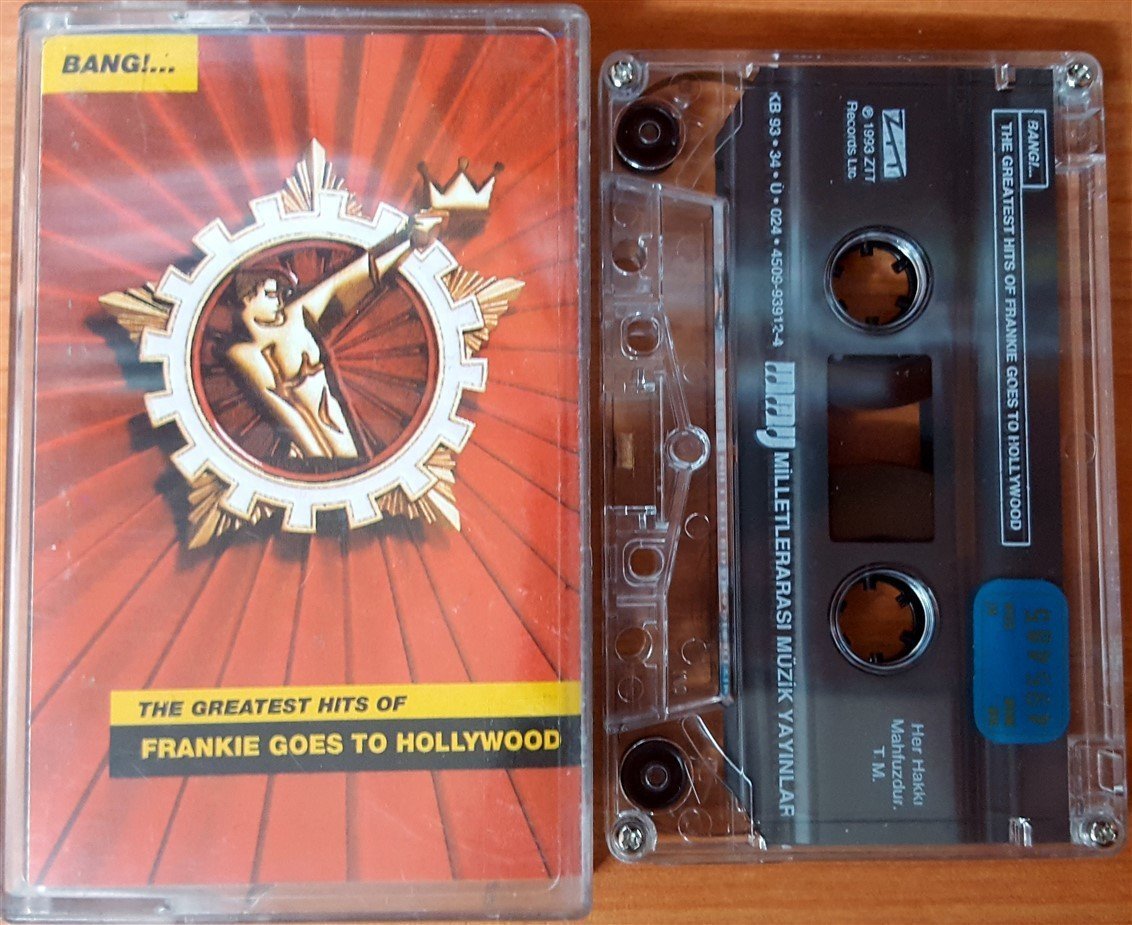 FRANKIE GOES TO HOLLYWOOD - BANG! THE GREATEST HITS (1993) MMY CASSETTE MADE IN TURKEY ''USED''