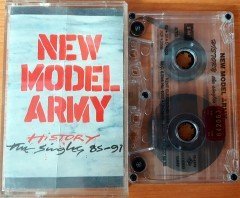 NEW MODEL ARMY - HISTORY THE SINGLES 85-91 (1992) KENT CASSETTE MADE IN TURKEY ''USED''