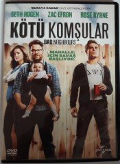 KÖTÜ KOMŞULAR - BAD NEIGHBOURS - SETH ROGEN - ZAC EFRON - DVD 2.EL