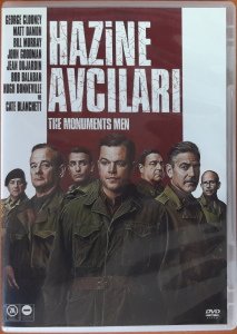 HAZİNE AVCILARI - The MONUMENTS MEN - GEORGE CLOONEY - MATT DAMON - BILL MURRAY - DVD 2.EL