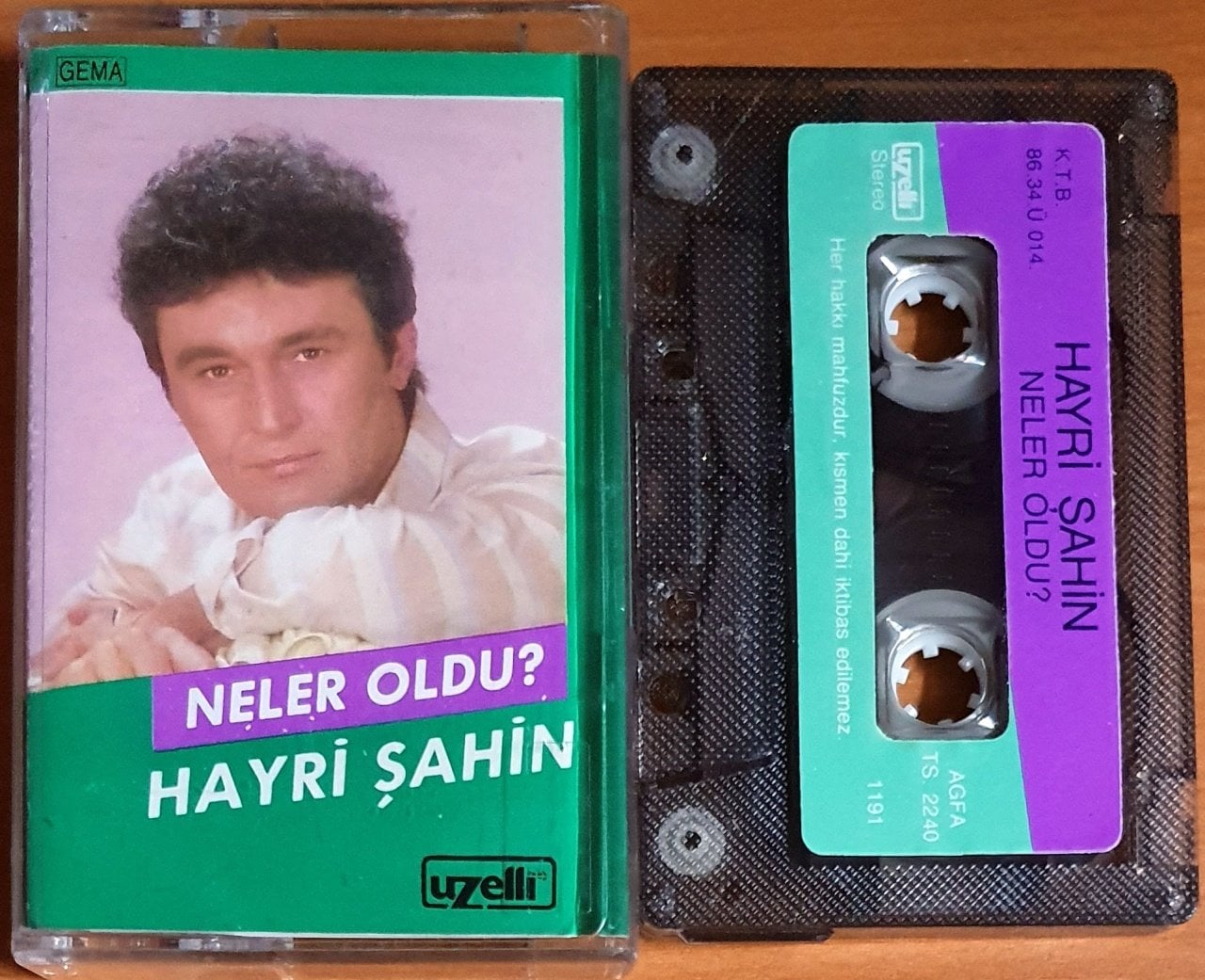 HAYRİ ŞAHİN - NELER OLDU (1986) - KASET 2.EL
