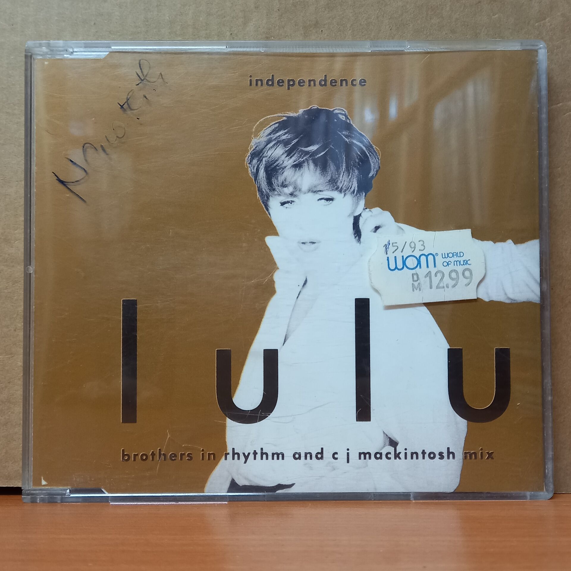 LULU - INDEPENDENCE (1993) - CDSINGŞE 2.EL