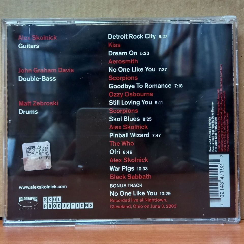 ALEX SKOLNICK TRIO – GOODBYE TO ROMANCE: STANDARDS FOR A NEW GENERATION (2004) - CD 2.EL