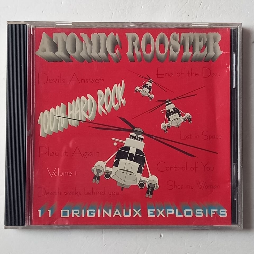 ATOMIC ROOSTER – 100% HARD ROCK VOLUME 1 (1994) - CD 2.EL