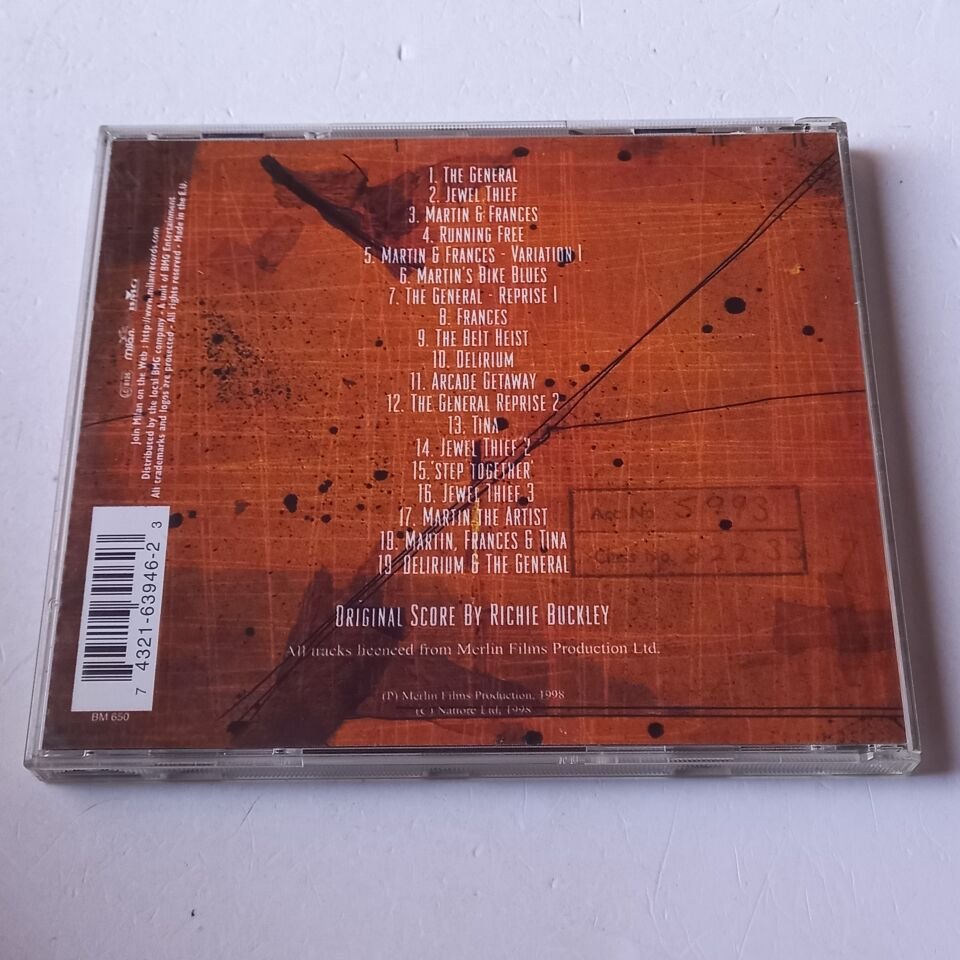 THE GENERAL / MUSIC FROM THE SOUNDTRACK (1998) - CD 2.EL