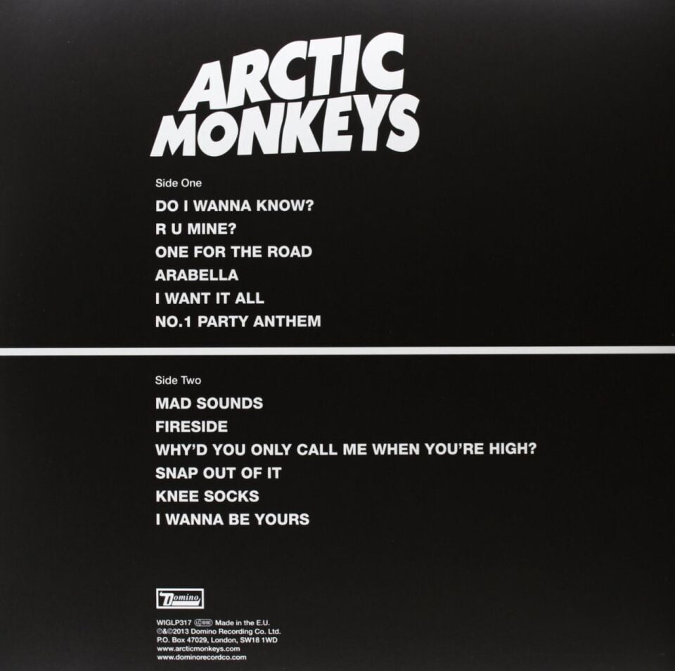 ARCTIC MONKEYS - AM (2013) - LP 2023 EDITION REISSUE SIFIR PLAK